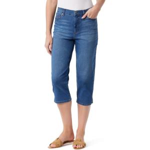 image:imageGloria Vanderbilt Womens Amanda Capri with High Rise Straight StandardNaples Whiskers
