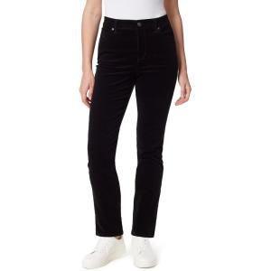 image:imageGloria Vanderbilt Womens Amanda Corduroy Slim High Rise Pant RegularBlack