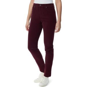 image:imageGloria Vanderbilt Womens Amanda Corduroy Slim High Rise Pant RegularCrimson Crush