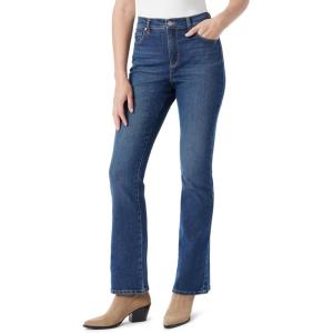 image:imageGloria Vanderbilt Womens Amanda Original Bootcut 5 Pocket High Rise Jean StandardMead Whiskers