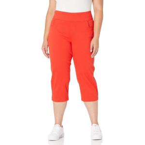 image:imageGloria Vanderbilt Womens Amanda Pull on CapriRed Sparkds