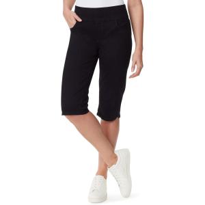 image:imageGloria Vanderbilt Womens Amanda Pull on Skimmer Short RegularBlack