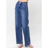 image:imageAstylish Womens High Waisted Wide Leg Straight JeansAshleigh Blue