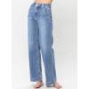 image:imageAstylish Womens High Waisted Wide Leg Straight JeansBeau Blue