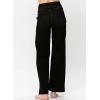 image:imageAstylish Womens High Waisted Wide Leg Straight JeansBlack