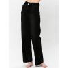 image:imageAstylish Womens High Waisted Wide Leg Straight JeansBlack