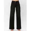 image:imageAstylish Womens High Waisted Wide Leg Straight JeansBlack