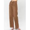image:imageAstylish Womens High Waisted Wide Leg Straight JeansBrown