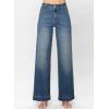 image:imageAstylish Womens High Waisted Wide Leg Straight JeansDusk Blue