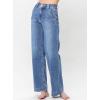 image:imageAstylish Womens High Waisted Wide Leg Straight JeansSky Blue