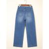 image:imageAstylish Womens High Waisted Wide Leg Straight JeansSky Blue