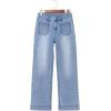 image:imageAstylish Womens Wide Leg Jeans High Waisted Stretchy Straight Leg Jeans Loose Trendy Denim Pants with PocketLight Blue