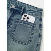 image:imageAstylish Womens Wide Leg Jeans High Waisted Stretchy Straight Leg Jeans Loose Trendy Denim Pants with PocketPrussian Blue