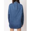 image:imageAstylish Women Denim Shirts Button Down Blouse V Neck Casual TopsAshleigh Blue
