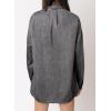 image:imageAstylish Women Denim Shirts Button Down Blouse V Neck Casual TopsLight Grey