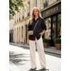 image:imageAstylish Womens Denim Shirt Long Sleeve Button Down Jean Shacket Top with PocketsBlack