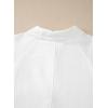 image:imageAstylish Womens Denim Shirt Long Sleeve Button Down Jean Shacket Top with PocketsWhite