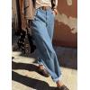 image:imageAstylish Jeans for Women Baggy Barrel High Waisted Stretchy Straight Leg Jean Trendy 2026 Boyfriend Denim PantsBeau Blue