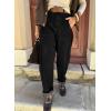 image:imageAstylish Jeans for Women Baggy Barrel High Waisted Stretchy Straight Leg Jean Trendy 2026 Boyfriend Denim PantsBlack