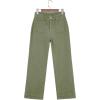image:imageAstylish Womens Wide Leg Jeans High Waisted Stretchy Straight Leg Jeans Loose Trendy Denim Pants with PocketGrass Green