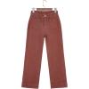 image:imageAstylish Womens Wide Leg Jeans High Waisted Stretchy Straight Leg Jeans Loose Trendy Denim Pants with PocketMineral Red