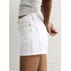 image:imageAstylish Womens High Waisted Utility Jean Shorts Stretch Denim Summer Shorts with Patch PocketsWhite