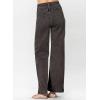 image:imageAstylish Womens High Waisted Wide Leg Straight JeansDark Grey
