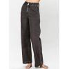 image:imageAstylish Womens High Waisted Wide Leg Straight JeansDark Grey