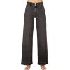 image:imageAstylish Womens High Waisted Wide Leg Straight JeansDark Grey