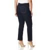 image:imageGloria Vanderbilt Womens Amanda Classic High Rise Tapered Jean PetiteRinse Noir