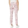 image:imageGloria Vanderbilt Womens Amanda Classic High Rise Tapered Jean PetiteRosy Pink Roman Scrolls