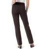 image:imageGloria Vanderbilt Womens Amanda Ponte High Rise Knit Pant PlusCoffee Roast