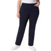 image:imageGloria Vanderbilt Womens Amanda Ponte High Rise Knit Pant PlusMidnight Affair