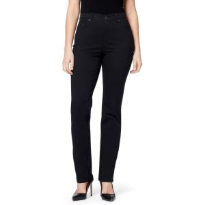 image:imageGloria Vanderbilt Womens Amanda Classic High Rise Tapered Jean PetiteBlack