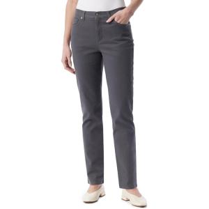 image:imageGloria Vanderbilt Womens Amanda Classic High Rise Tapered Jean PetiteBoulder Grey