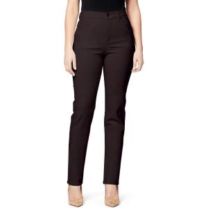 image:imageGloria Vanderbilt Womens Amanda Classic High Rise Tapered Jean PetiteCoffee Roast