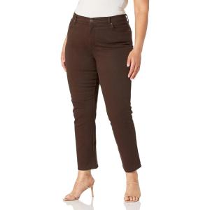 image:imageGloria Vanderbilt Womens Amanda Classic High Rise Tapered Jean PetiteCoffee Roastds