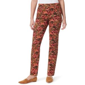 image:imageGloria Vanderbilt Womens Amanda Classic High Rise Tapered Jean PetiteGlen Rose Autumn Leaves