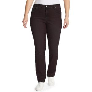 image:imageGloria Vanderbilt Womens Amanda Classic High Rise Tapered Jean Plus SizeCoffee Roastds2