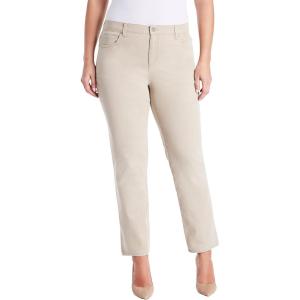 image:imageGloria Vanderbilt Womens Amanda Classic High Rise Tapered Jean Plus SizePerfect Khaki