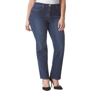 image:imageGloria Vanderbilt Womens Amanda Classic High Rise Tapered Jean Plus SizePort Blue