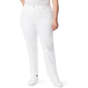 image:imageGloria Vanderbilt Womens Amanda Classic High Rise Tapered Jean Plus SizeVintage White