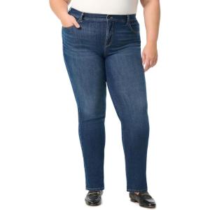 image:imageGloria Vanderbilt Womens Amanda Classic High Rise Tapered Jean PlusLaramie Whiskers