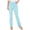 image:imageGloria Vanderbilt Womens Amanda Classic High Rise Tapered Jean PetiteAqua Sky