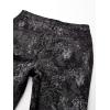 image:imageGloria Vanderbilt Womens Amanda Classic High Rise Tapered Jean PetiteBlack Layered Stencils