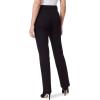 image:imageGloria Vanderbilt Womens Amanda Ponte High Rise Knit Pant PetiteFlocked Polka Dot