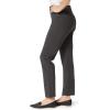 image:imageGloria Vanderbilt Womens Amanda Ponte High Rise Knit Pant PetiteHeather Greyds