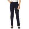 image:imageGloria Vanderbilt Womens Amanda Ponte High Rise Knit Pant PetiteMidnight Affairds