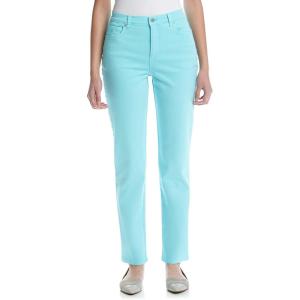 image:imageGloria Vanderbilt Womens Amanda Classic High Rise Tapered Jean PetiteAqua Sky