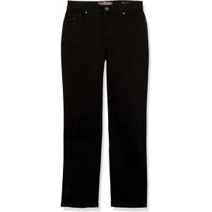 image:imageGloria Vanderbilt Womens Amanda Classic High Rise Tapered Jean PetiteBlack Rinse Wash